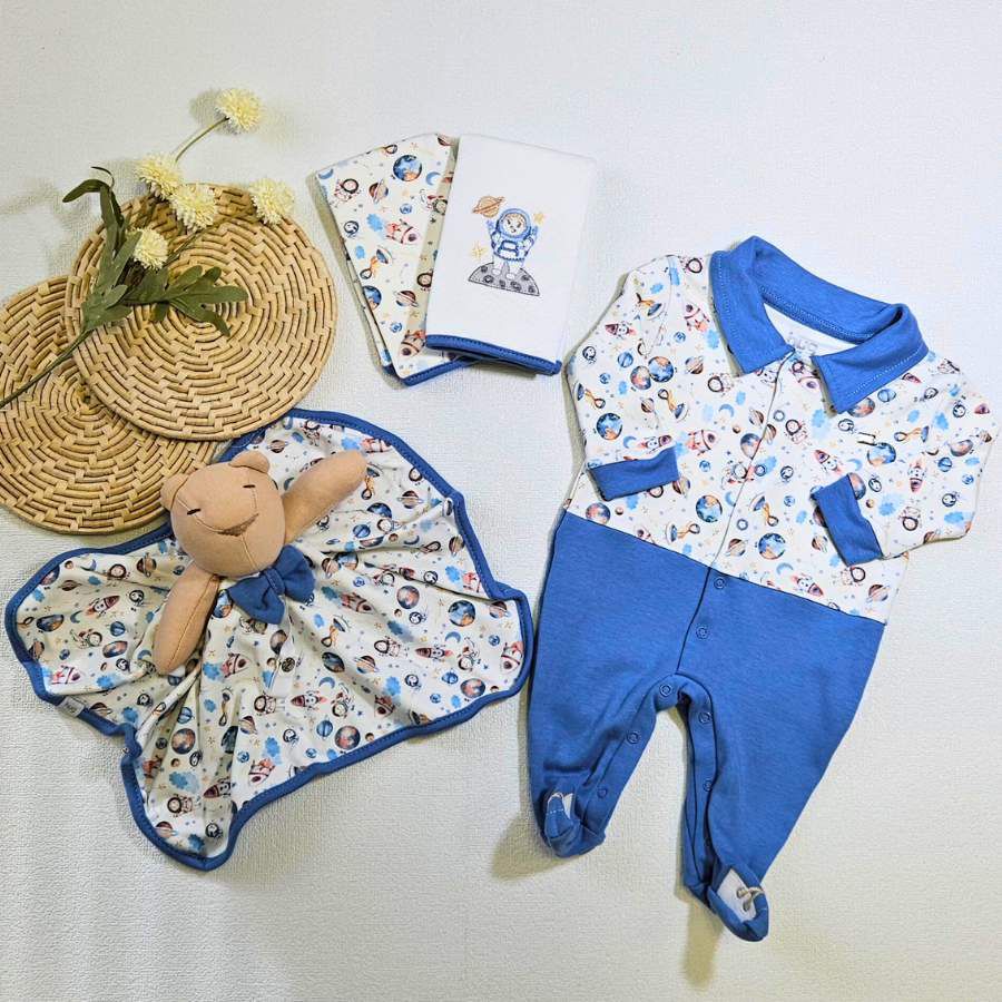 Kit Presente Espacial com Naninha - Petit Papillon Bebê & Criança