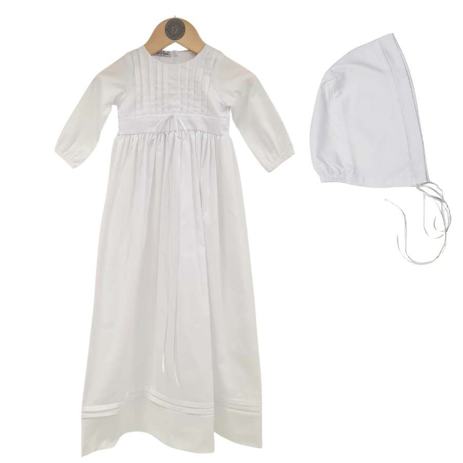 Mandrião Batizado Manga Longa Unisex - Petit Papillon Bebê & Criança