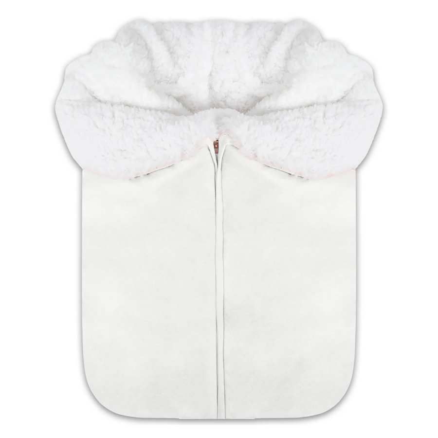Saco De Dormir Forro Lã Carneirinho Off White - Petit Papillon Bebê & Criança