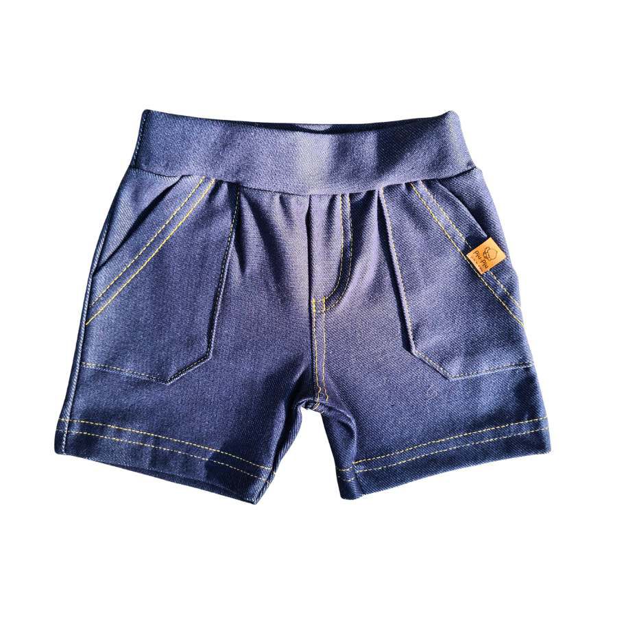 Shorts Jeans Bebê Menino - Petit Papillon Bebê & Criança