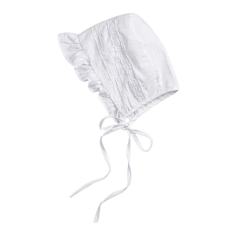 Touca para batizado Anjos Baby - Petit Papillon Bebê & Criança