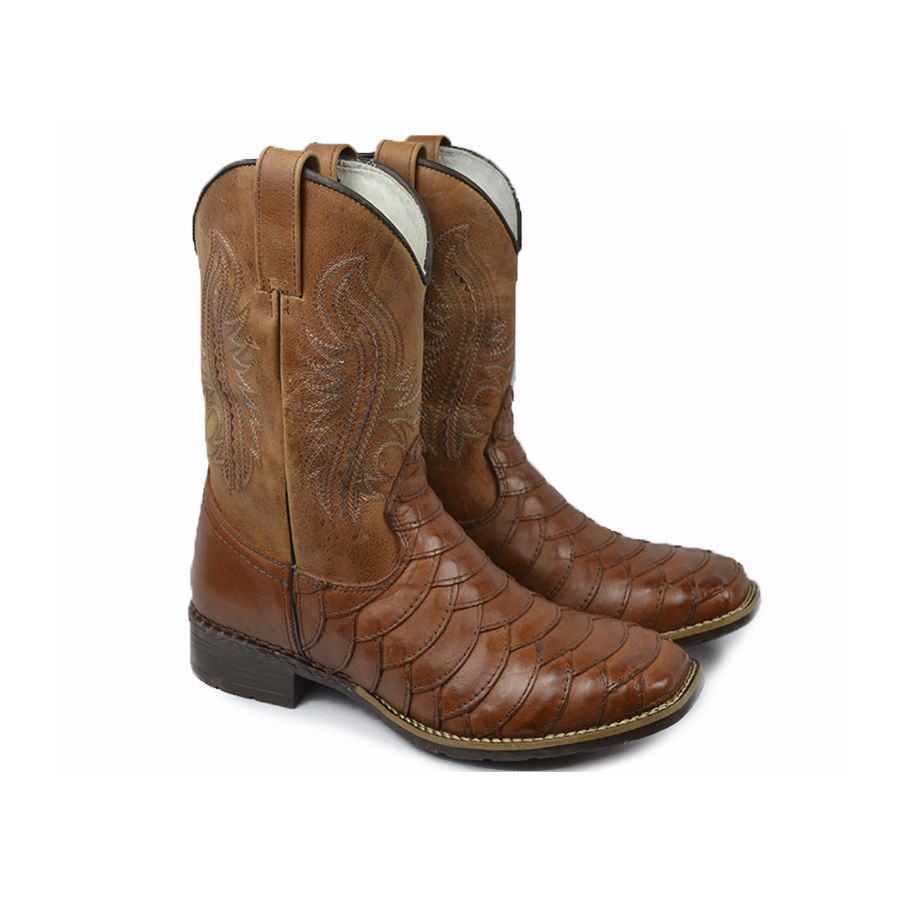 Bota Texana Havana / Mostarda Masculina