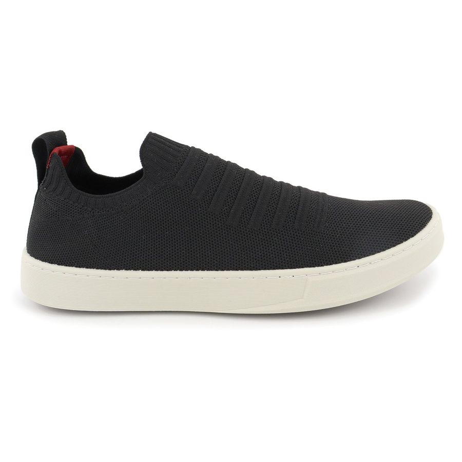 Tênis Knit Tecido Meia Palmilha Em Gel Super Confortável