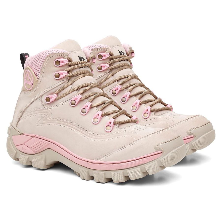 Bota Feminina Chicago Via Livre Coturno em Couro Legìtimo com C.A. 50.885 - Power Girl - Mês das Mulheres