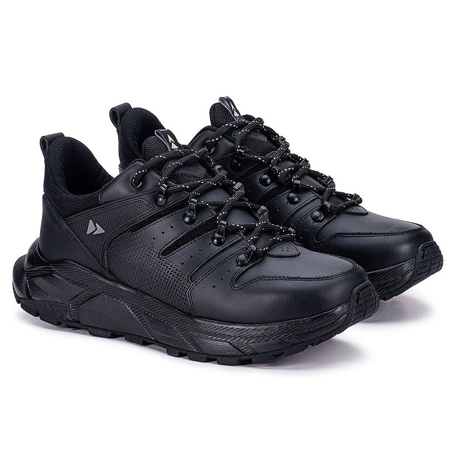 Tênis Urban Shadow Masculino Em Couro Original Solado EVA - Preto - Extra Leve
