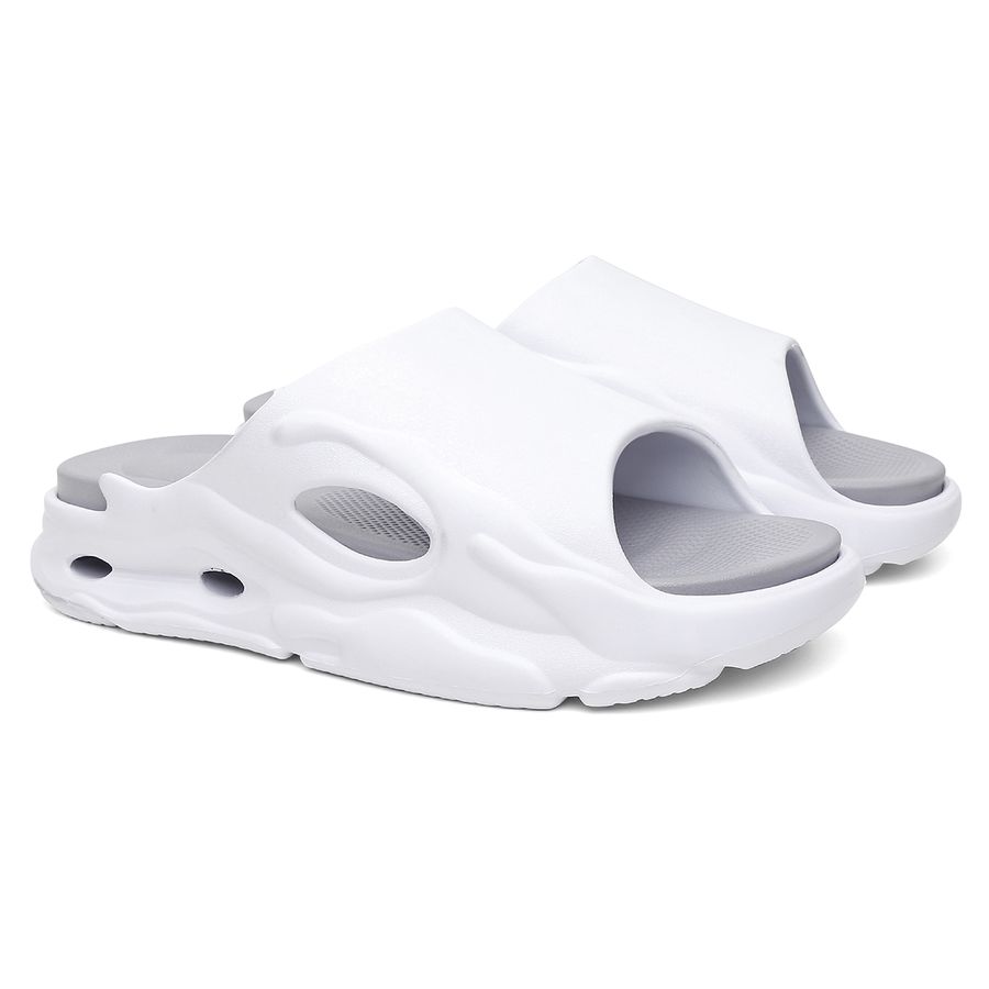 Chinelo Masculino Slide Extra Leve Confortavel - Envio Rápido - Branco