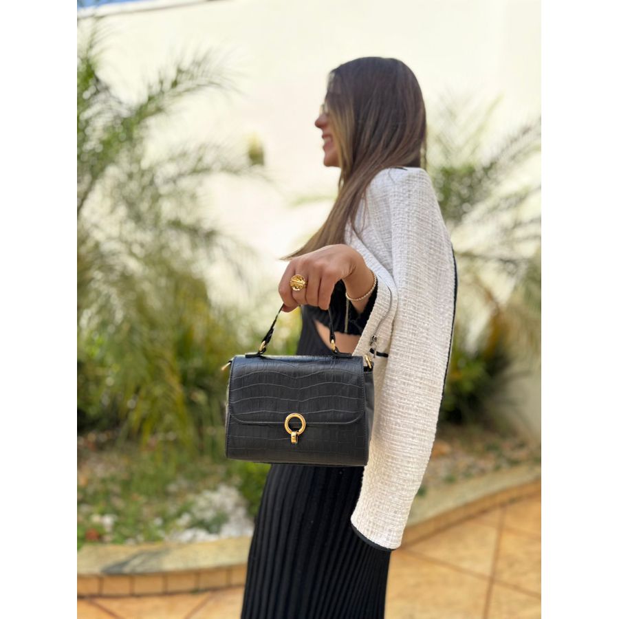 Bolsa Guzerá Croco
