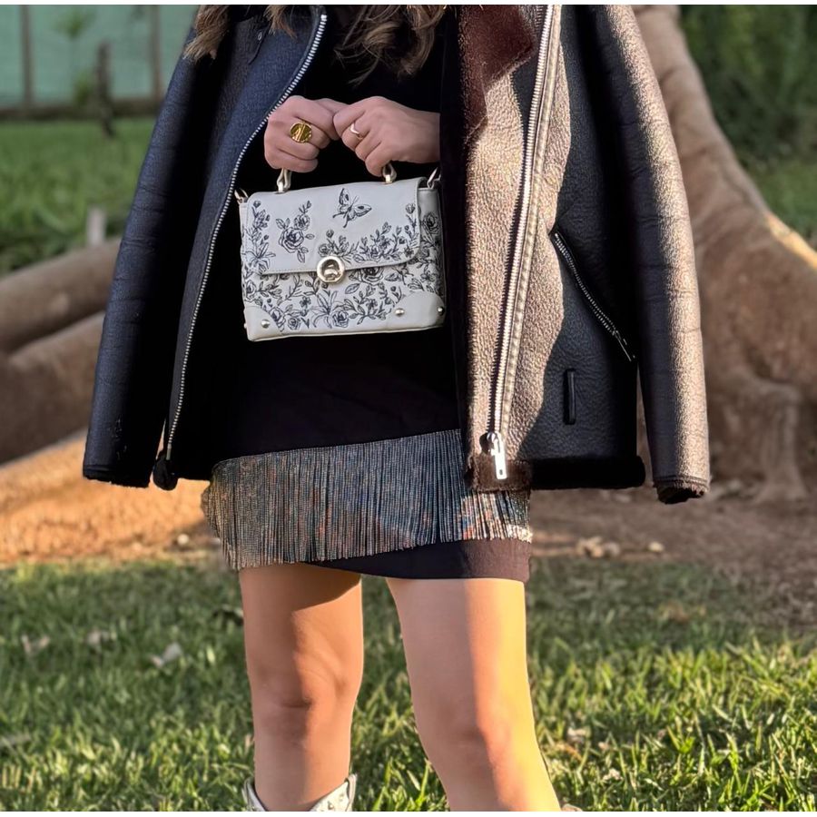 Bolsa Filomena Off White