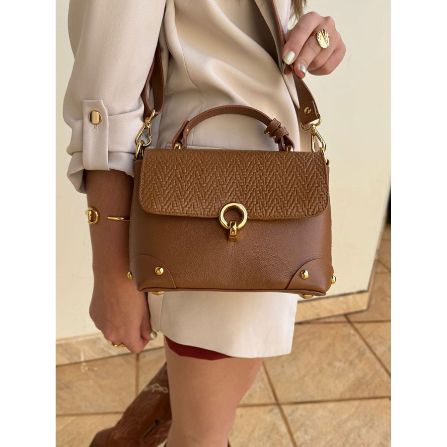 Bolsa Jersey Caramelo