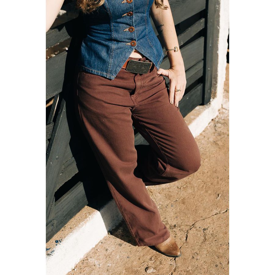 Cinto Quarto de Milha - Fivela Country Ouro Velho