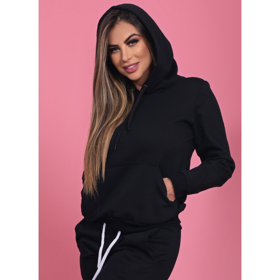 fashion nova zip up moletom com capuz