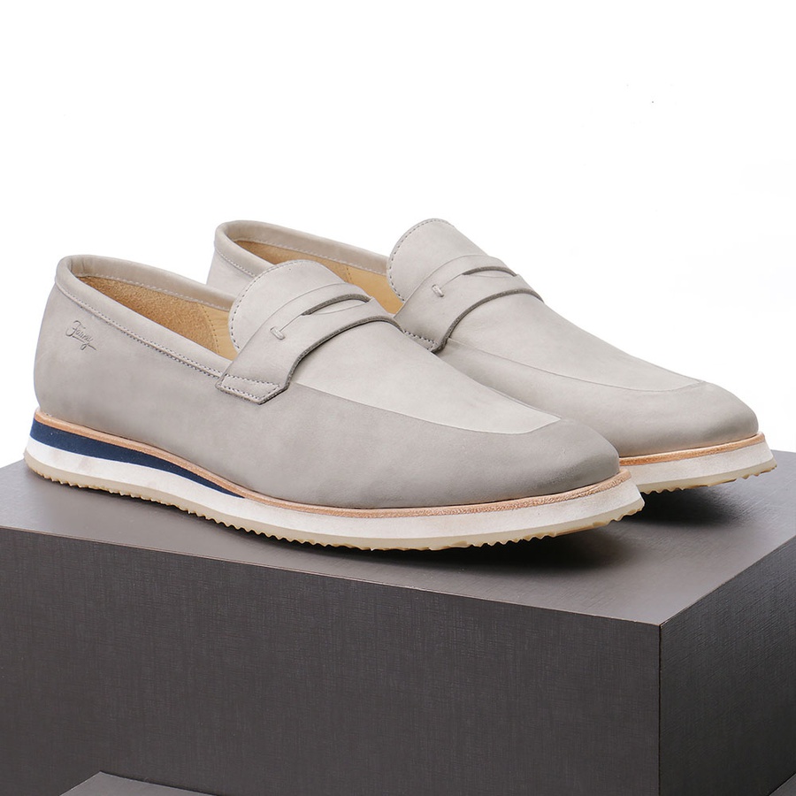 Sapato Casual Loafer Durhan Faway Off White | Faway - Handmade Shoes