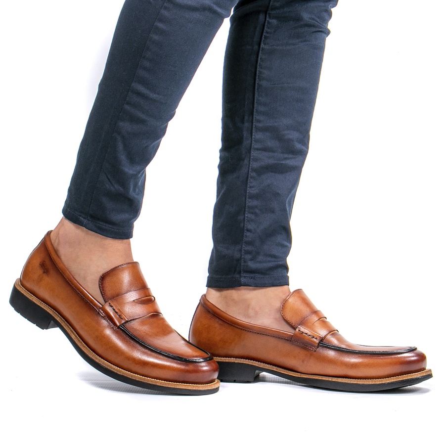Sapato Masculino Loafer Piero Whisky | FOGLIO UOMO