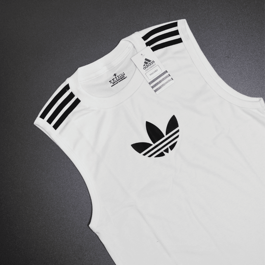 Regata Ultra Soft - BRANCA - CAST5 - ATACADO REI DAS CUECAS