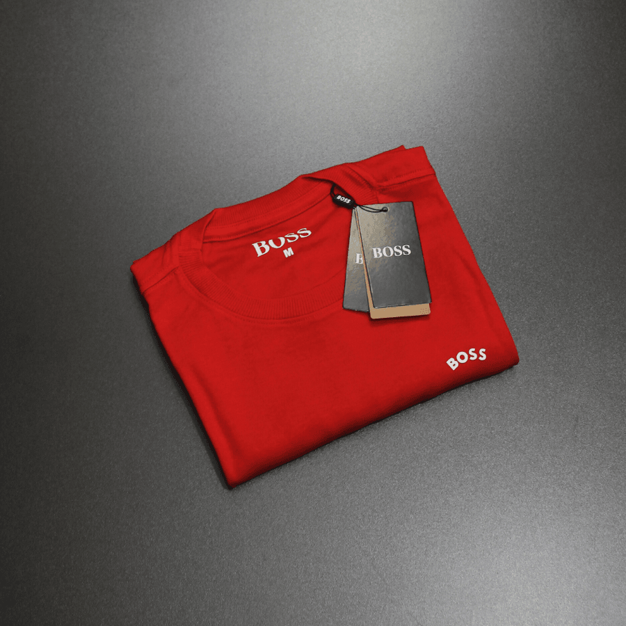 CAMISETAS ULTRA SOFT - VERMELHA - CAST40 - ATACADO REI DAS CUECAS