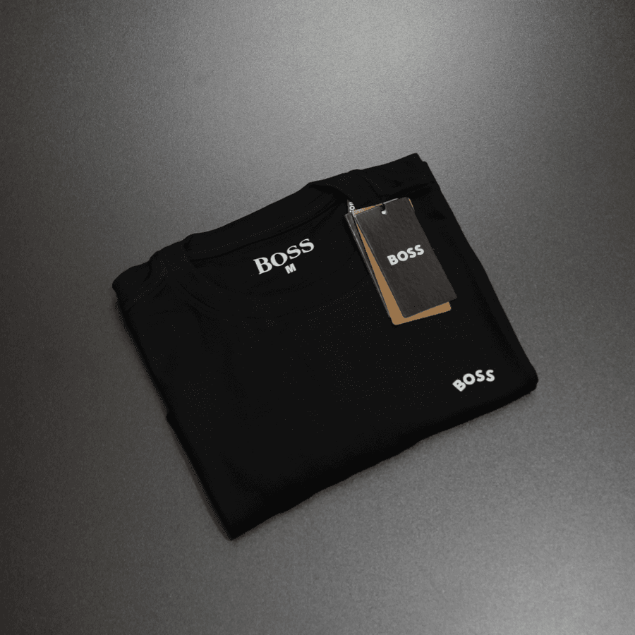 CAMISETAS ULTRA SOFT - PRETA - CAST44 - ATACADO REI DAS CUECAS