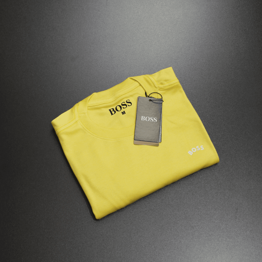 CAMISETAS ULTRA SOFT - AMARELA - CAST41 - ATACADO REI DAS CUECAS