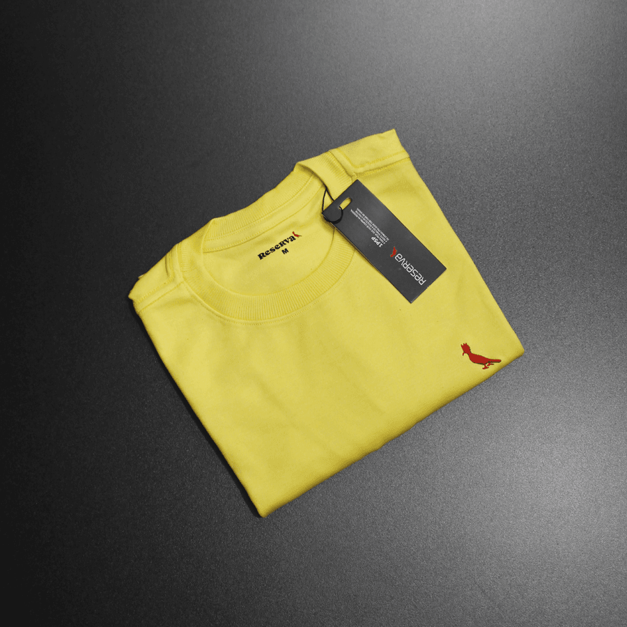 CAMISETAS ULTRA SOFT - AMARELA - CAST37 - ATACADO REI DAS CUECAS