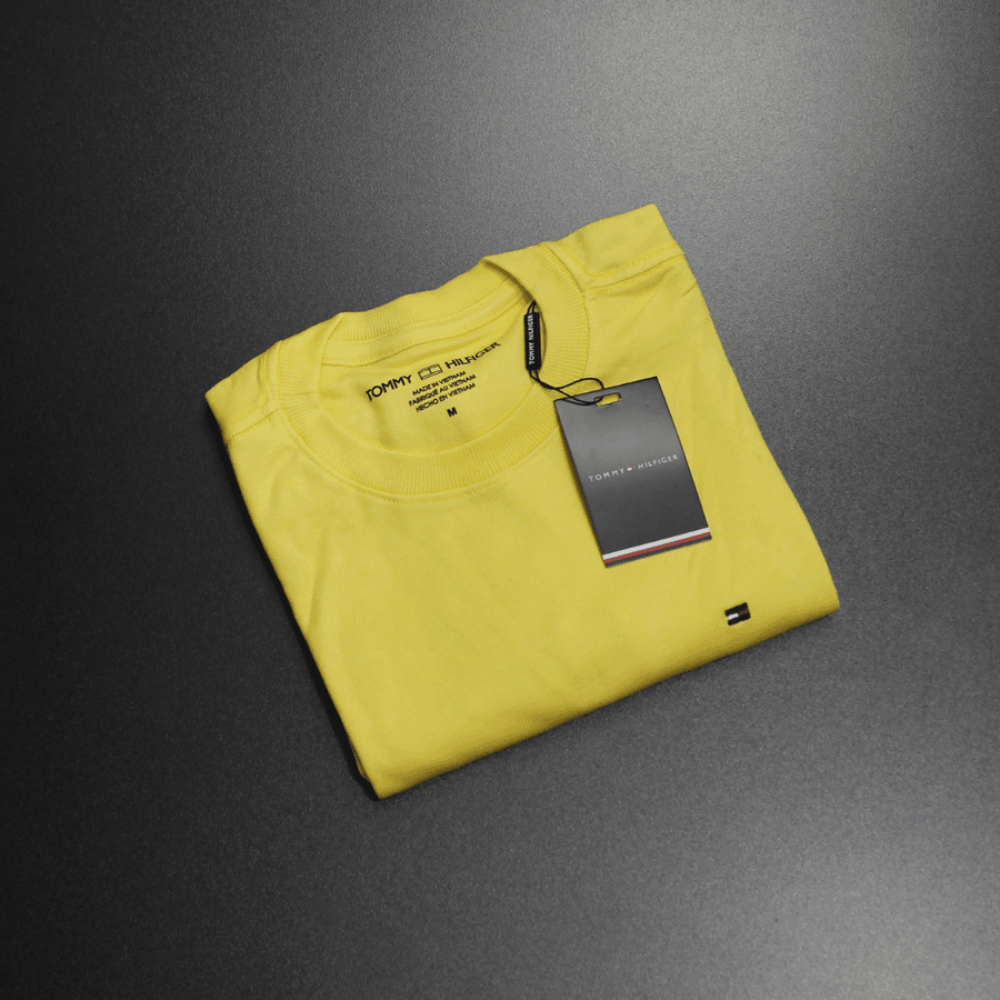 CAMISETAS ULTRA SOFT - AMARELA - CAST24 - ATACADO REI DAS CUECAS