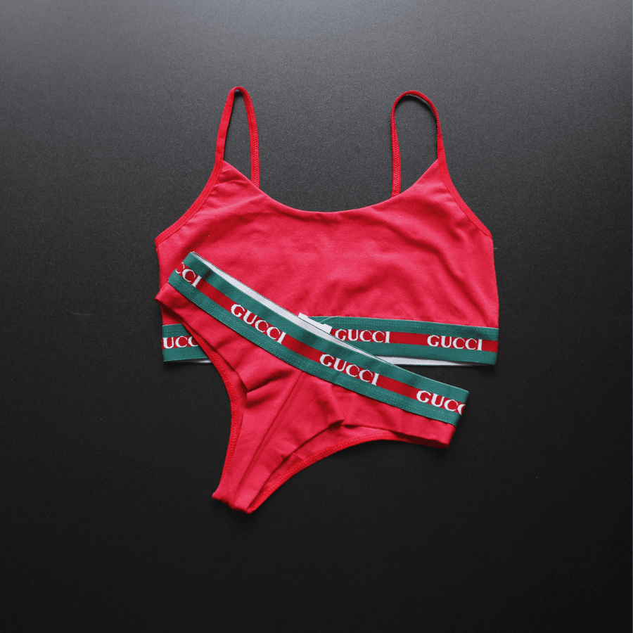 1 GRADE CONJUNTO FEMININO - 2P 3M 3G 2GG - COR VERM... - ATACADO REI DAS CUECAS