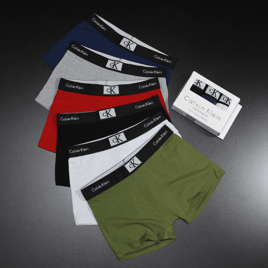 SuperLuxo 12 Cuecas em 3 Cores + 4 Caixas Grátis | ... - ATACADO REI DAS CUECAS
