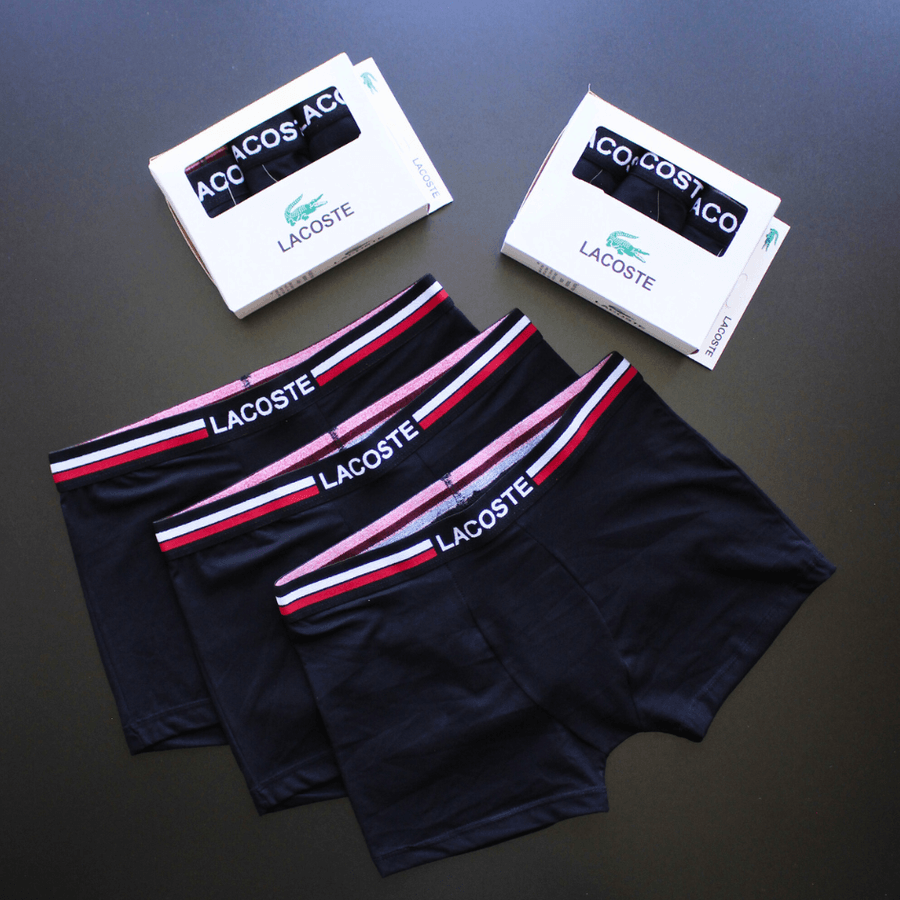 CUECA MALHA SUIÇA 12 Cuecas em 3 Cores + 4 Caixas G... - ATACADO REI DAS CUECAS