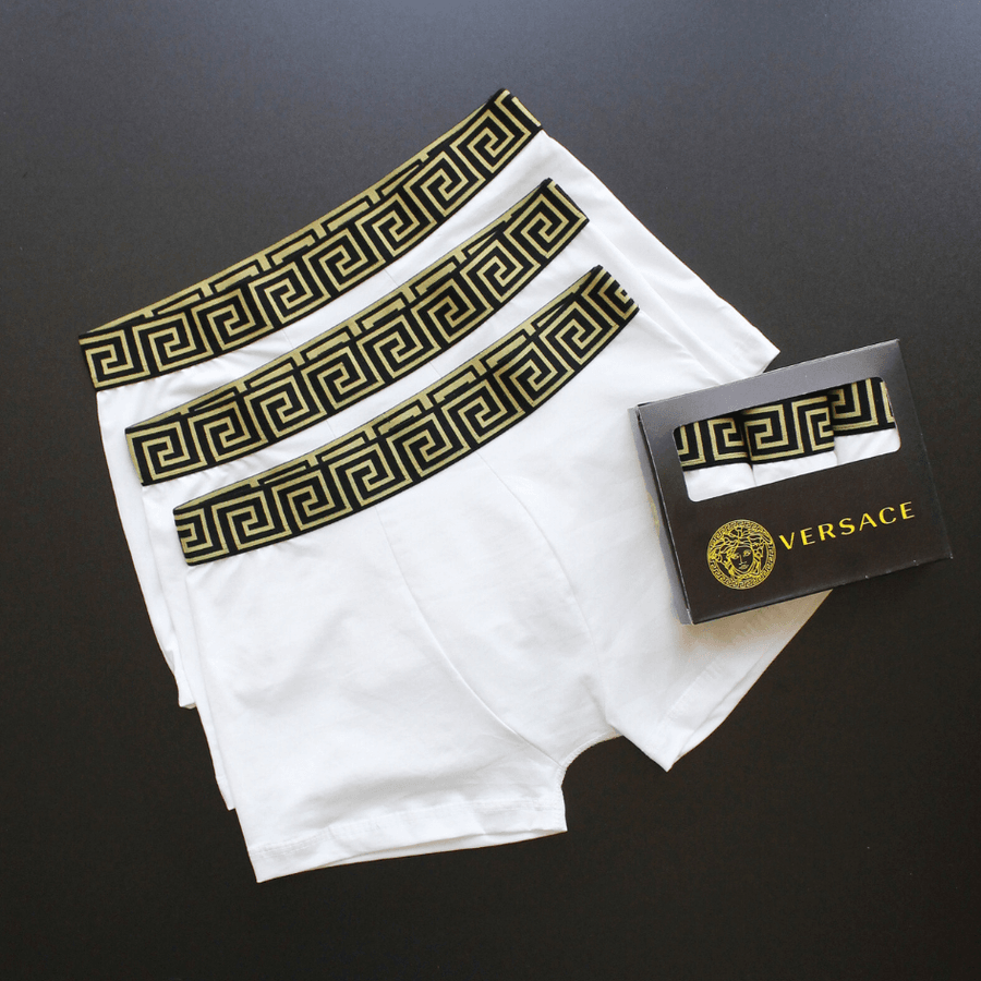 CUECA MALHA SUIÇA 12 Cuecas em 3 Cores + 4 Caixas G... - ATACADO REI DAS CUECAS