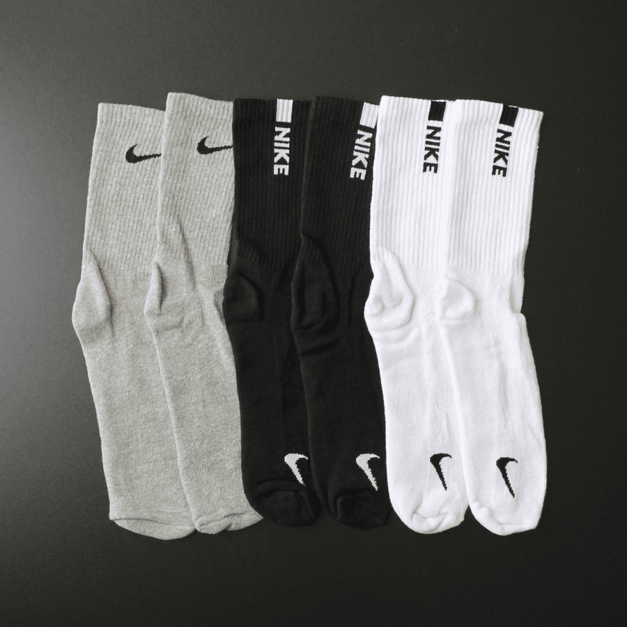 12 PARES DE MEIAS ESPORTIVAS CANO ALTO – DRY - FIT|... - ATACADO REI DAS CUECAS
