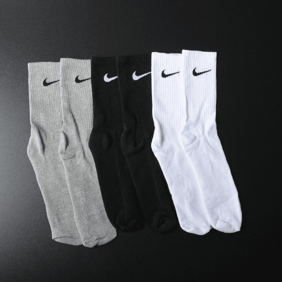 12 PARES DE MEIAS ESPORTIVAS CANO ALTO – DRY - FIT|... - ATACADO REI DAS CUECAS