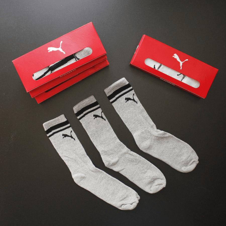 12 PARES DE MEIAS ESPORTIVAS CANO ALTO – DRY - FIT|... - ATACADO REI DAS CUECAS