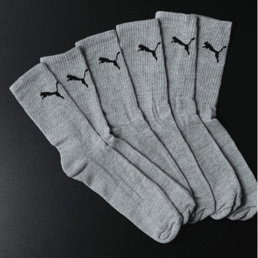 12 PARES DE MEIAS ESPORTIVAS CANO ALTO – DRY - FIT|... - ATACADO REI DAS CUECAS