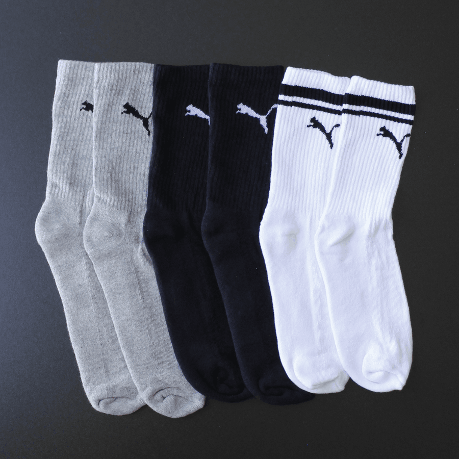 12 PARES DE MEIAS ESPORTIVAS CANO ALTO – DRY - FIT|... - ATACADO REI DAS CUECAS