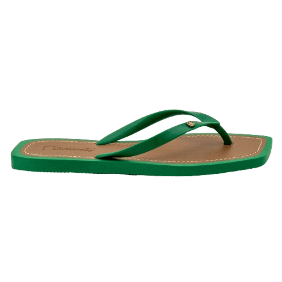 CHINELO FEMININO VERDE BANDEIRA
