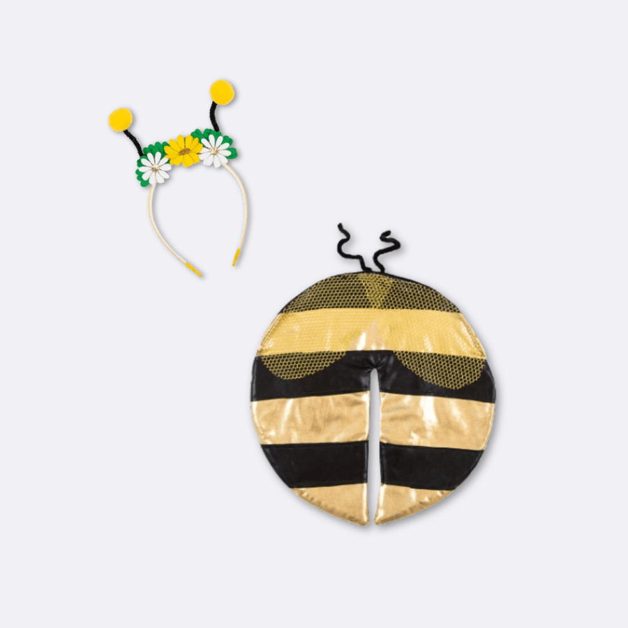 Asa e Tiara Abelhinha Fantasia Infantil