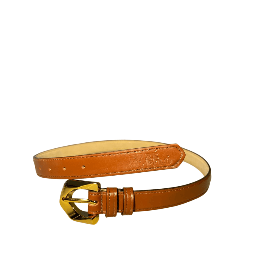 Cinto Paso Fino marrom - 100% Couro Legítimo