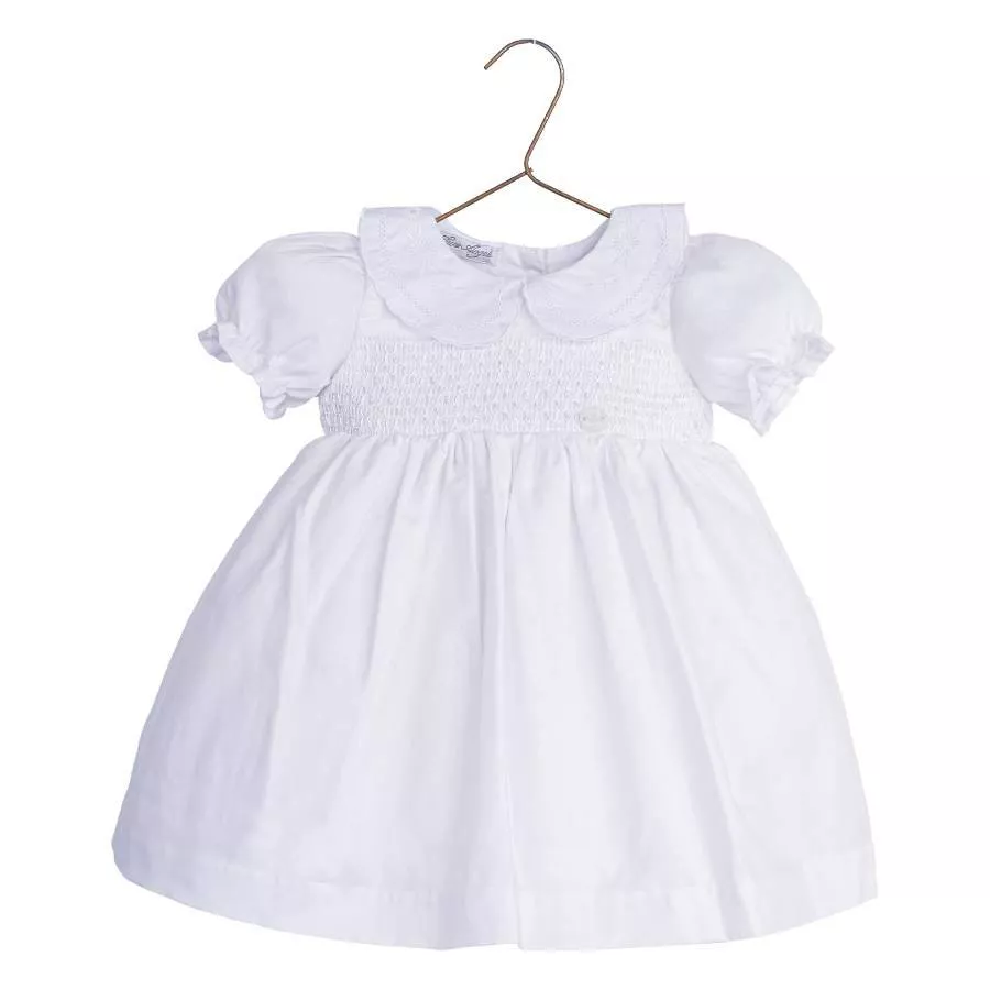 Vestido Batizado Casinha De Abelha - Petit Papillon Bebê & Criança