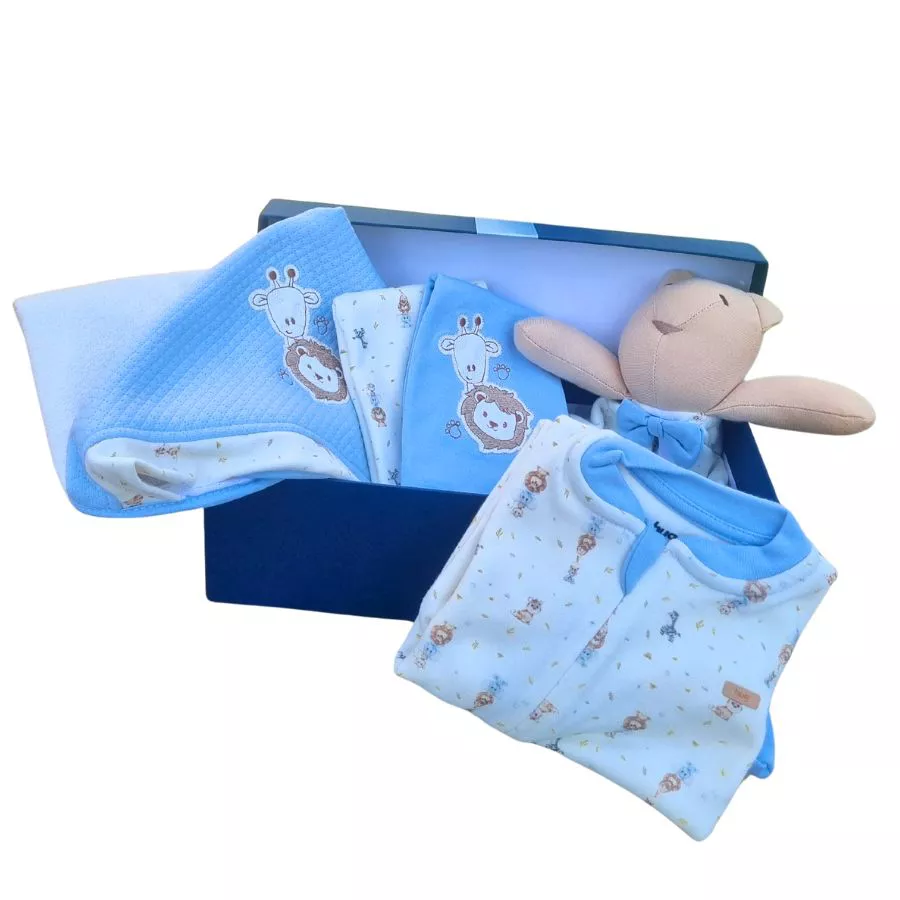 Gift Box Amigos no Safari - Petit Papillon Bebê & Criança