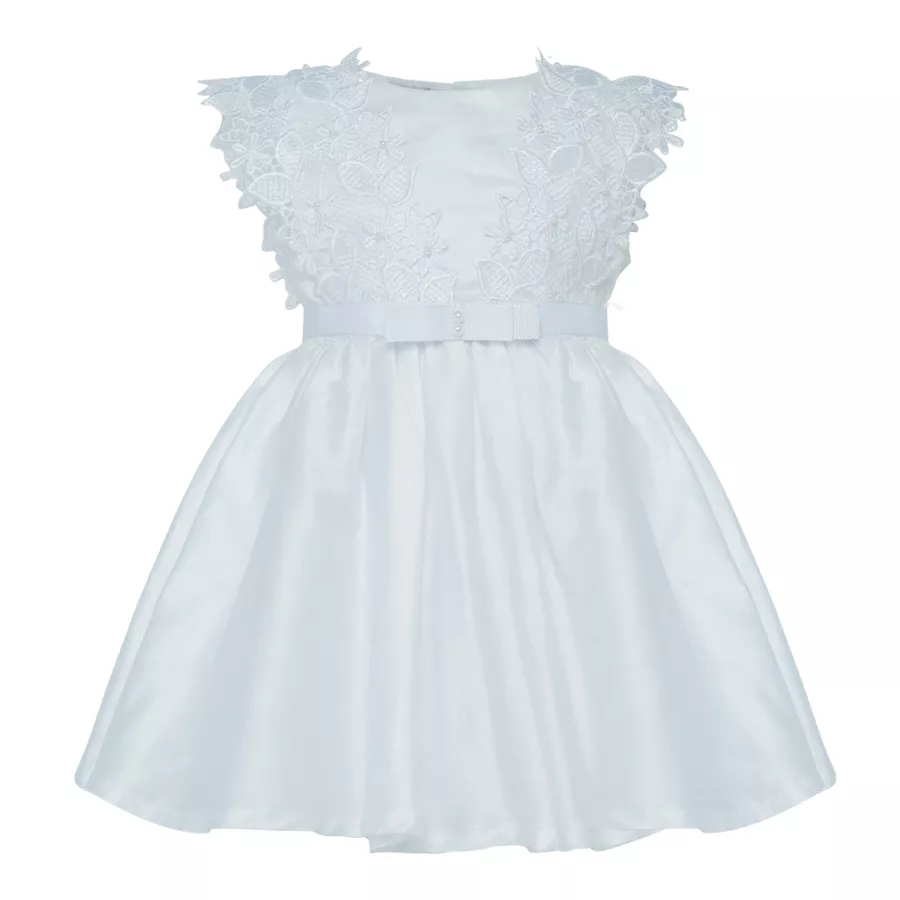 Vestido Batizado Vilaflor Rendado - Petit Papillon Bebê & Criança