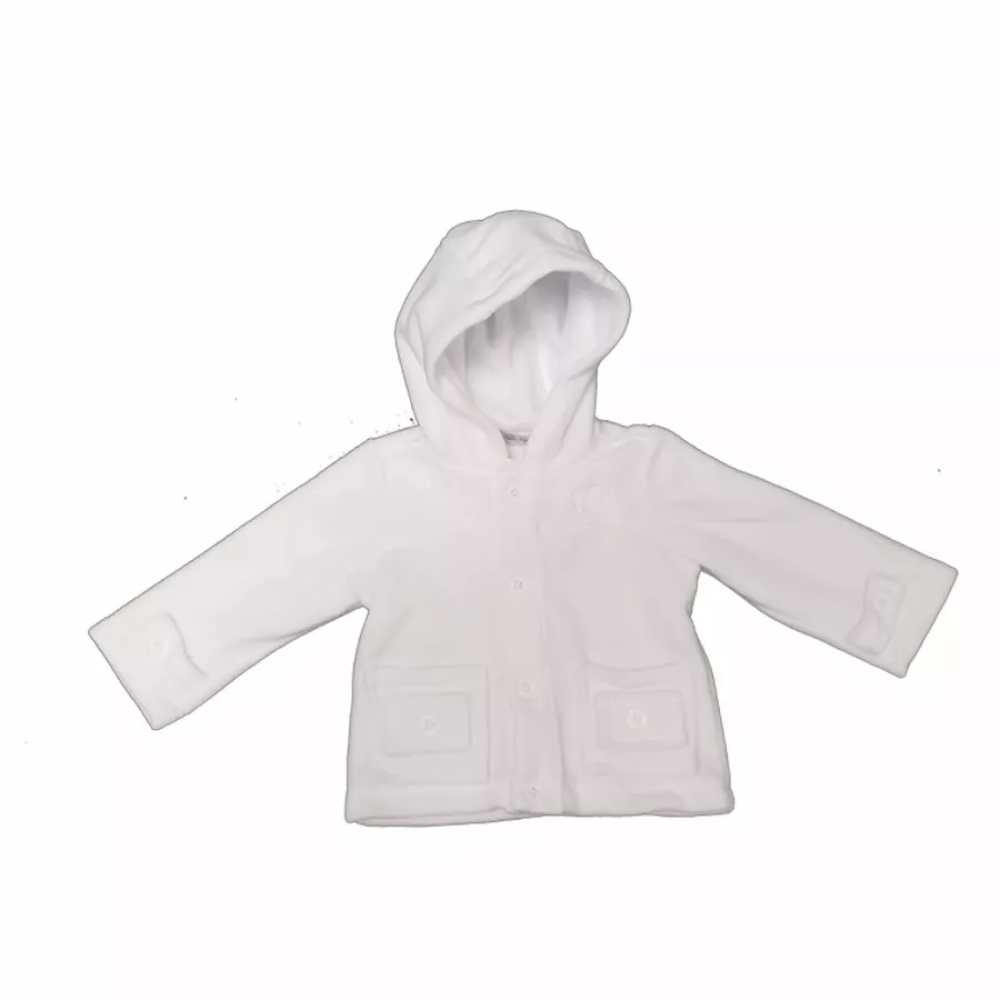 Casaquinho Soft Branco - Petit Papillon Bebê & Criança