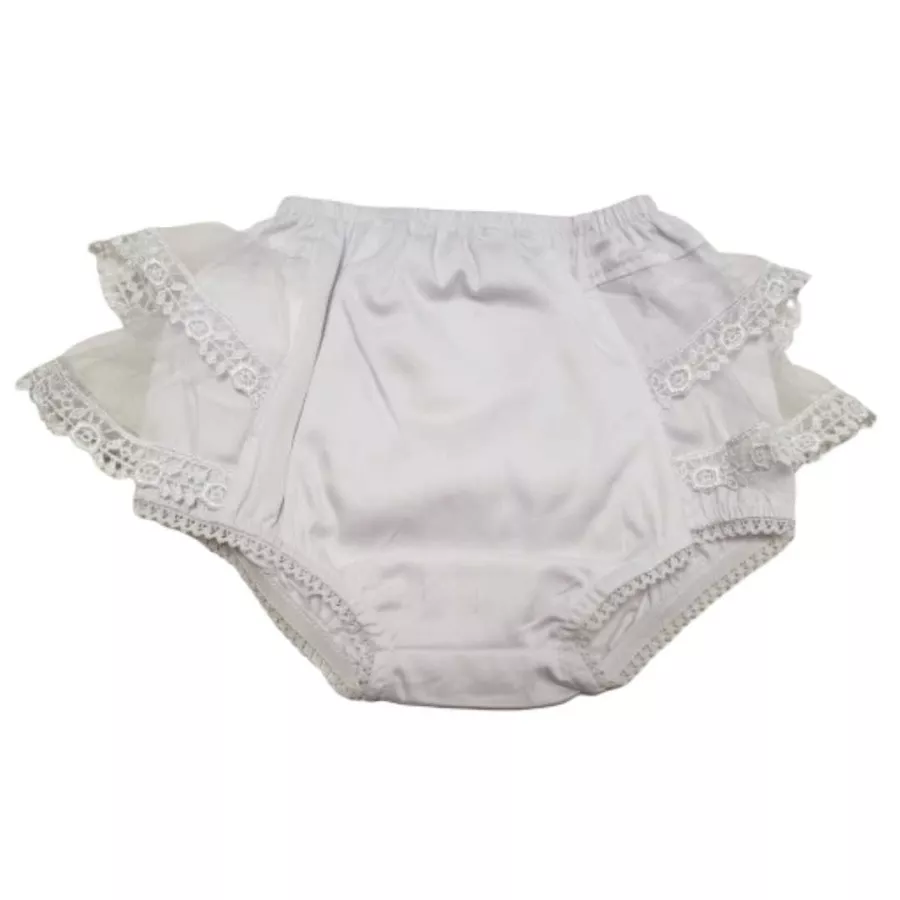 Calcinha Infantil Para Vestido Tule e Renda - Petit Papillon Bebê & Criança