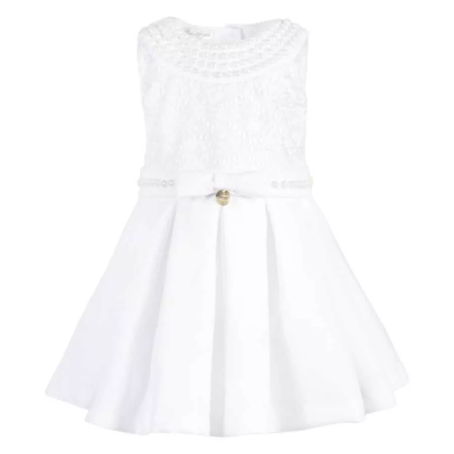 Vestido Batizado Regata Pérolas - Petit Papillon Bebê & Criança
