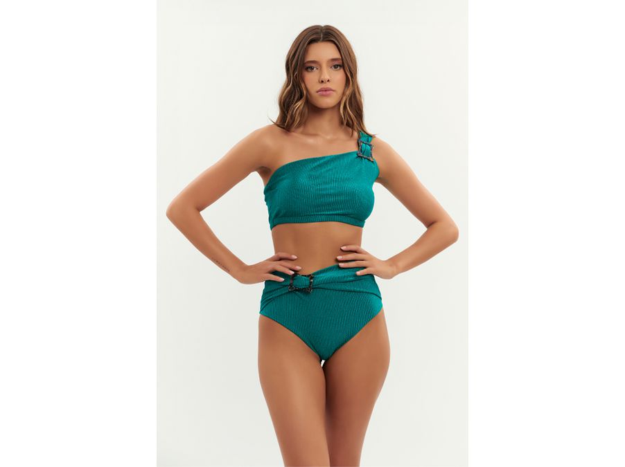 TOP IPANEMA CANELADO JADE E CALCINHA IPANEMA CANEL...