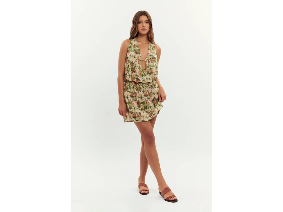 VESTIDO CARIBE SELVA - 827 - Cana Caju