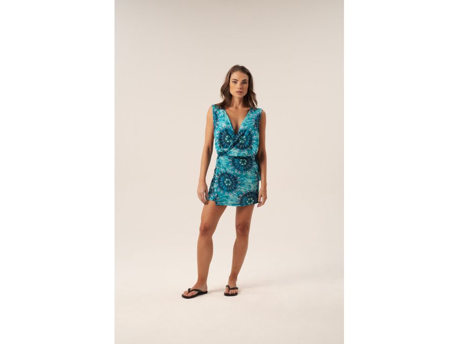 VESTIDO CORFU ISLAND - 766 - Cana Caju