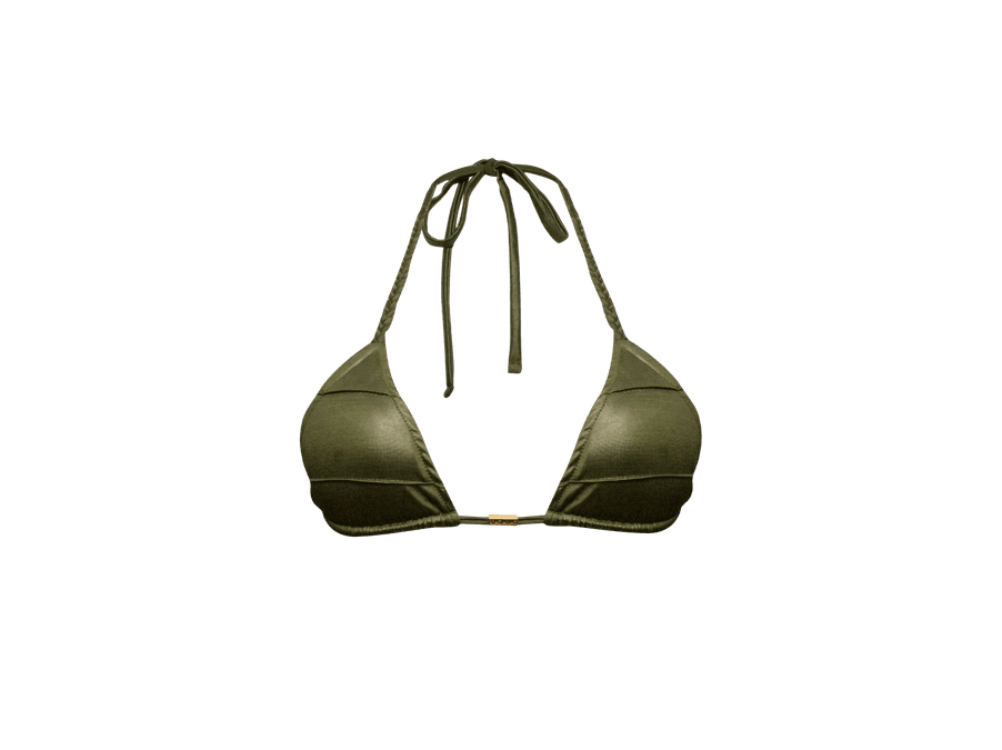 TOP CORTININHA PLISSADO TRANÇA CIRRÊ MUSGO E CALCI...