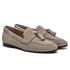 Sapato Feminino Tassel Loafer Allegra Suede Gelo Croche