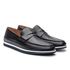 Sapato Loafer Pienza de Couro Marinho Escuro