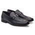 Mocassim Mantova Preto Solado de Borracha