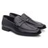 Mocassim Modena Preto Solado de Borracha