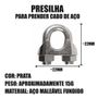 Presilha para Prender Cabo de Aço